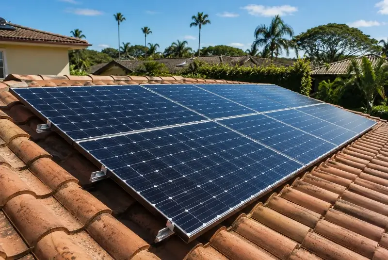 Installation de panneaux solaires à Puissalicon